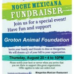 Margaritas Noche Poster - Groton Animal Foundation